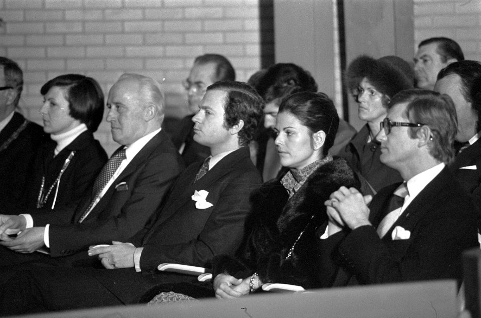 Zweeds staatsbezoek Koning Carl Gustav opent nieuwe fabriek van Sandvik Nederla, Bestanddeelnr 928-8593