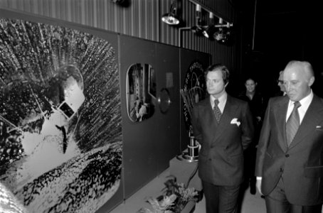 Zweeds staatsbezoek Koning Carl Gustav opent nieuwe fabriek van Sandvik Nederla, Bestanddeelnr 928-8594