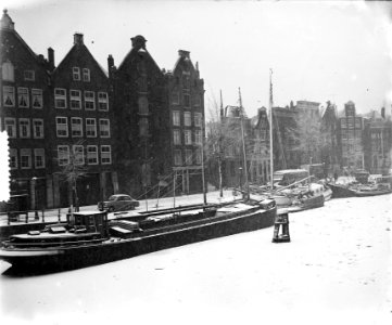 Zware sneeuwval Amsterdam, Keizersgracht, Bestanddeelnr 906-2918