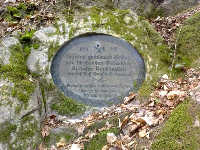 Zwingenberg, Gefallenendenkmal Stenografen, 14 18