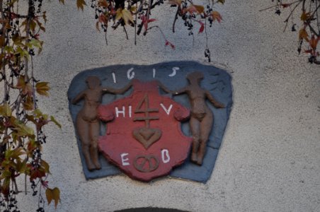 Zwingenberg, Darmstädter Straße 5, Schlusstein