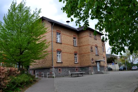 Zwingenberg, Melibokusschule, Pass 27, Rückseite