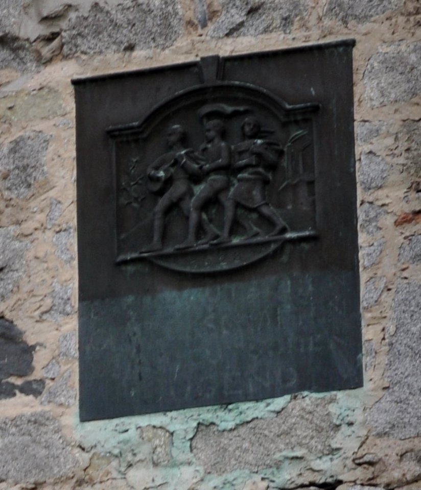 Zwingenberg, Carl-Ulrich-Jugendherberge, Tafel Seite