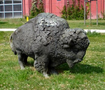 Zwijndrecht kunstwerk bizon