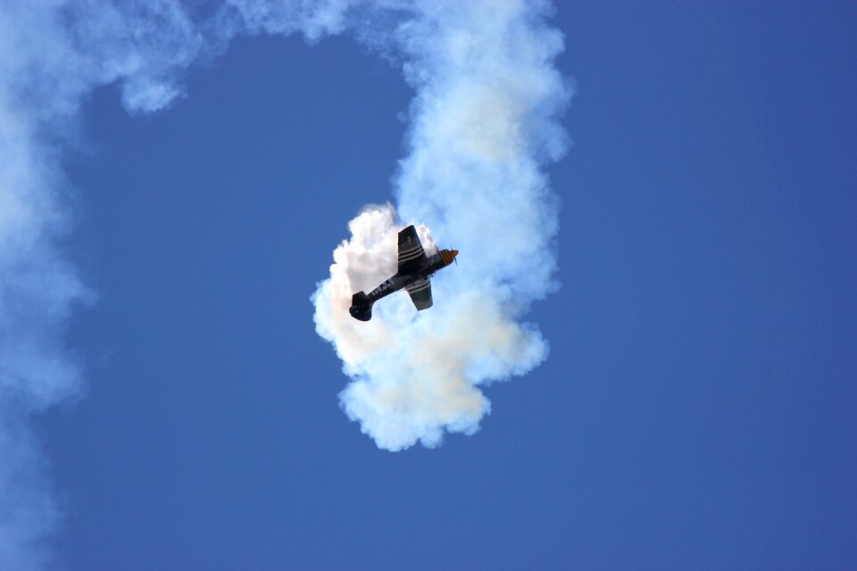 Aviation aerobatic aircraft photo