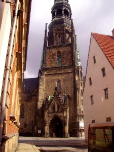 Zwickau Dom St. Marien Turm 1