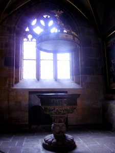 Zwickau Dom St. Marien Innen Taufe
