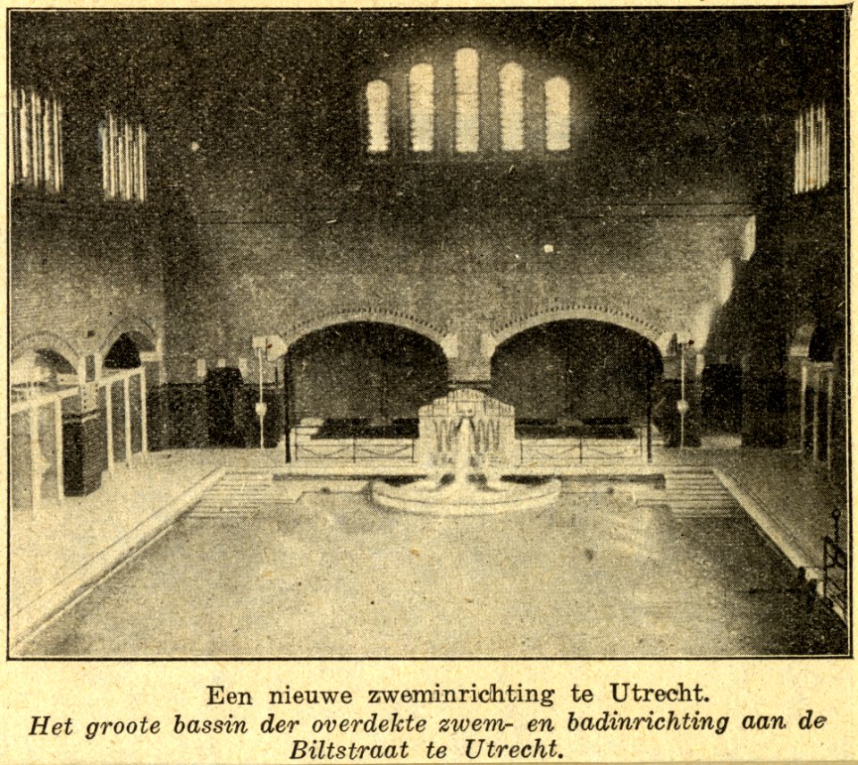 Zwembad O.Z.E.B.I Utrecht 1919 HUA-78270