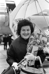 Zweedse operazangeres Brigitte Nilson in Nederland voor optreden Holland Festiva, Bestanddeelnr 915-3130