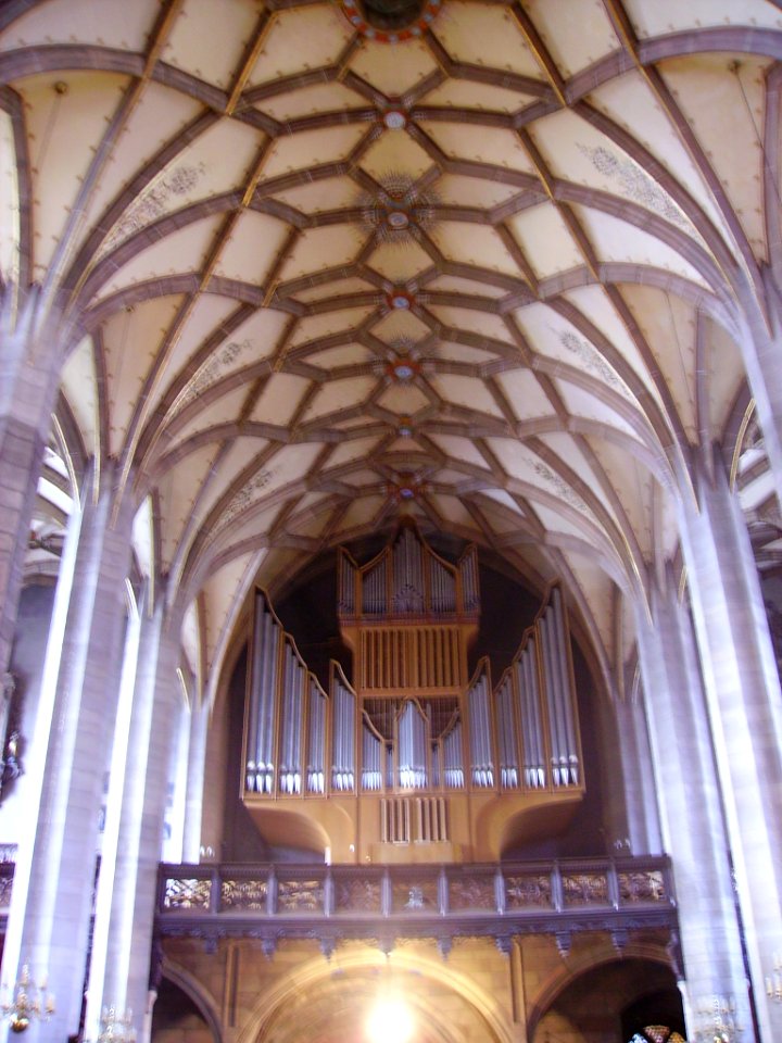 Zwickau Dom St. Marien Innen Orgel 2