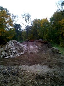Zwenkauer Eichholz Brückenabriss 1a Lange Brücke 2015-10