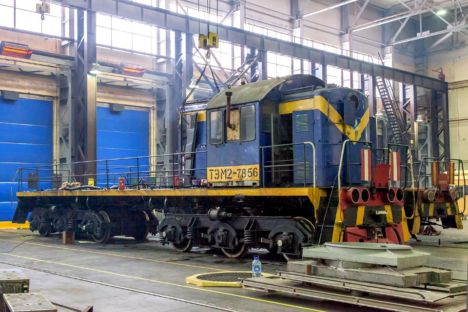 ТЭМ2-7856, Russia, Kurgan region, JSC «Shadrinsk plant of automobile units» (Trainpix 170772)