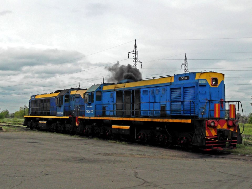 ТЭМ2У-9044, Казахстан, Карагандинская область, депо КПТУ (Trainpix 67739)