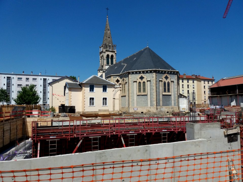 Église Notre-Dame des Anges de Lyon - Abside encore visible