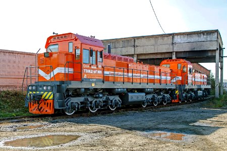 ТЭМ2УГМК-5057, Russia, Kemerovo region, Krasnobrodskiy coal strip mine, depot Ugolnaya station (Trainpix 180194)