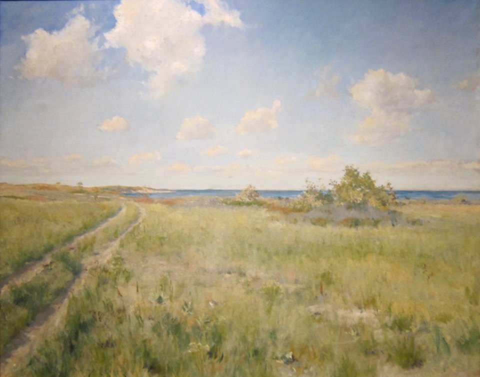'The Old Road to the Sea' by William Merritt Chase, 1893