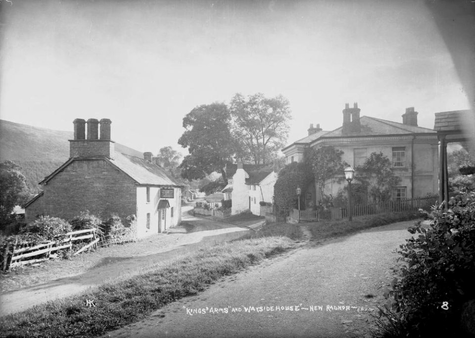 " Kings' Arms" and "Wayside House" New Radnor (1293496)