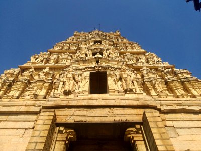 15th century Yaganti Umamahesvara temple, Andhra Pradesh India - 15