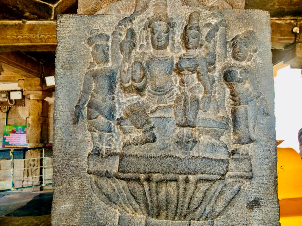 15th century Yaganti Umamahesvara temple, Andhra Pradesh India - 160