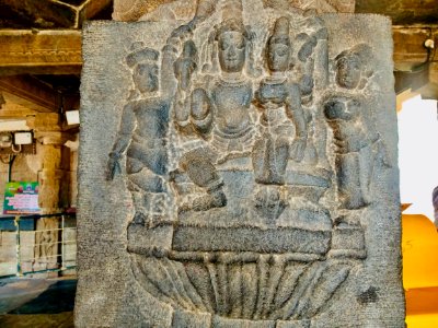 15th century Yaganti Umamahesvara temple, Andhra Pradesh India - 160 photo