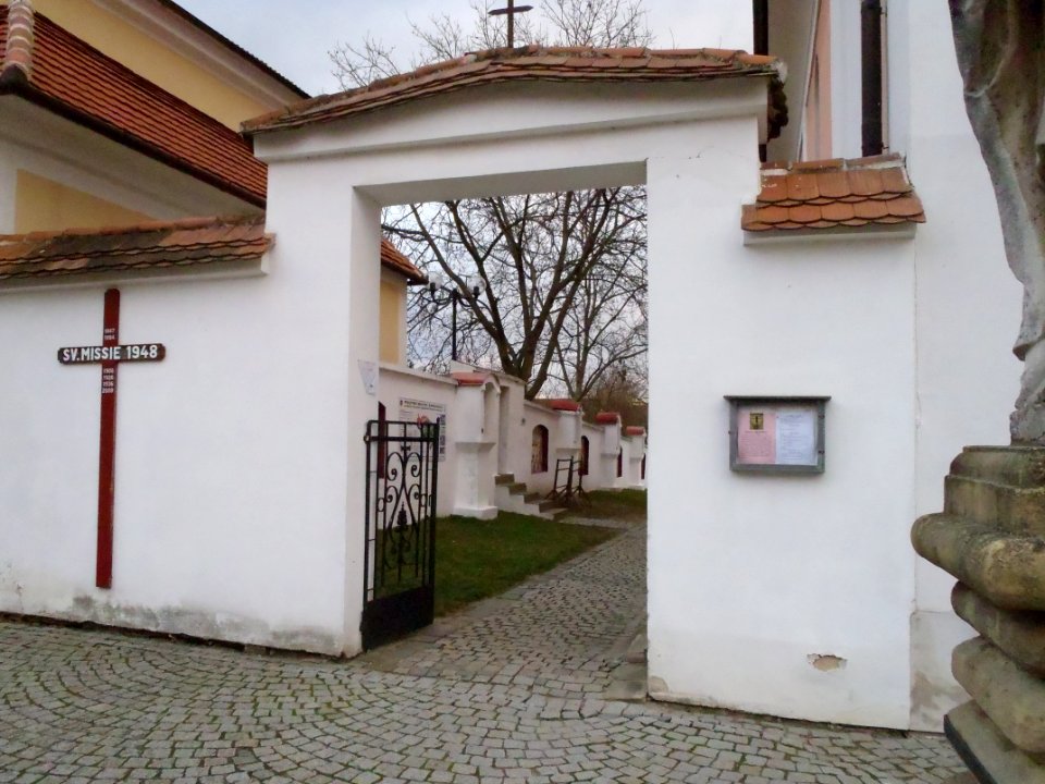 Žarošice, branka do poutního areálu