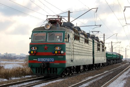 ВЛ80С-1970, Казахстан, Карагандинская область, перегон Майкудук - Жана Караганды (Trainpix 178040)