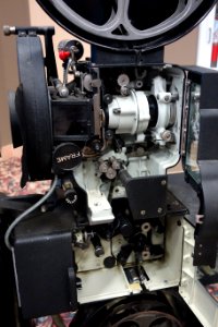 1939 Super Simplex Projector, Model No. 58980, made by International Projector Corp., owned by William Randolph Hearst - Hearst Castle - DSC07056