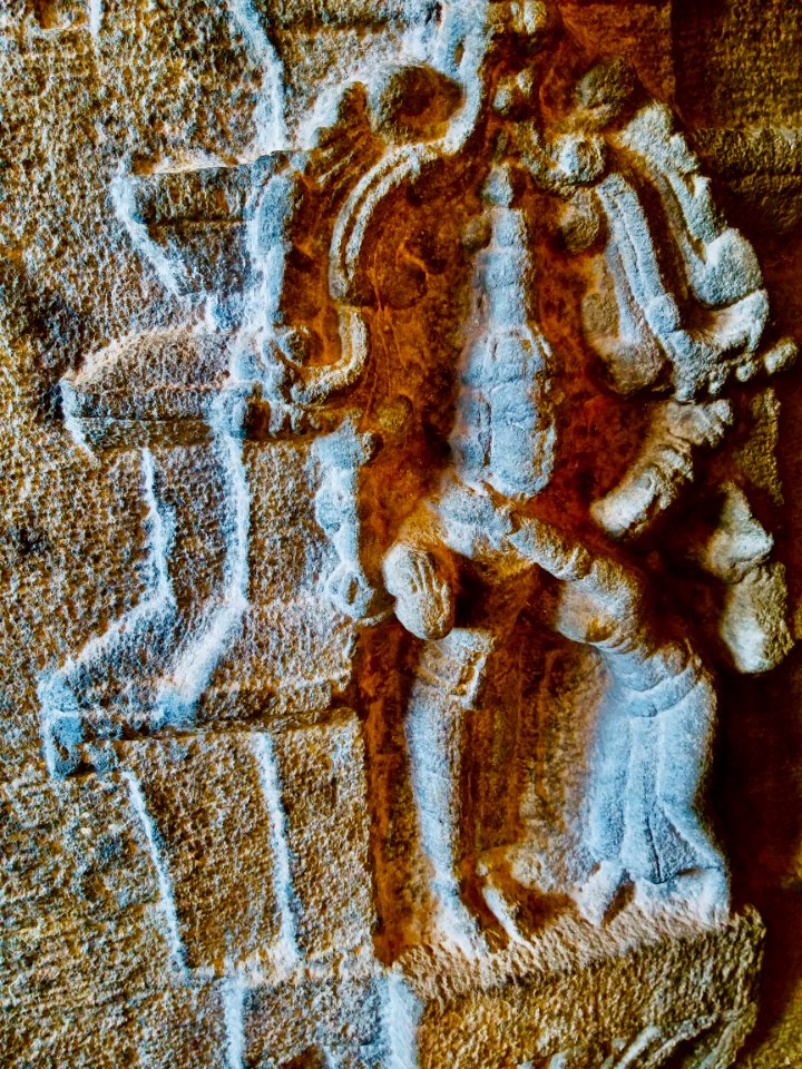 15th century Yaganti Umamahesvara temple, Andhra Pradesh India - 159