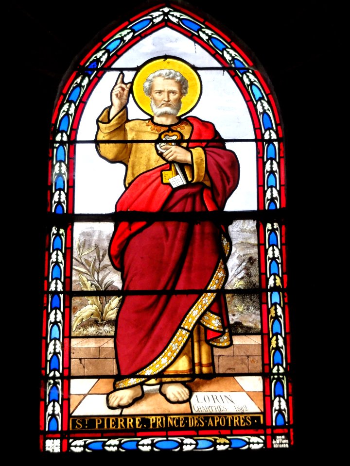Église de Toury, vitraux par Lorin 08