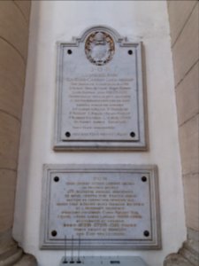 Église Notre-Dame-Saint-Vincent de Lyon - Plaques D.O.M