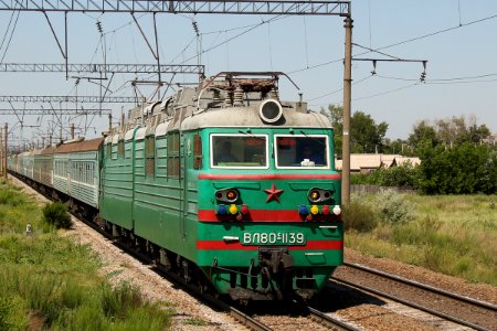 ВЛ80С-1139, Казахстан, Карагандинская область, перегон Жана Караганды - Майкудук (Trainpix 200106)