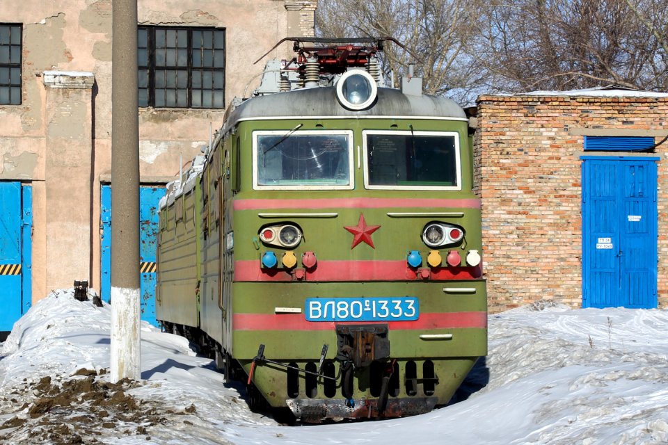 ВЛ80С-1333, Казахстан, Карагандинская область, депо Караганда-Сортировочная (Trainpix 155176)