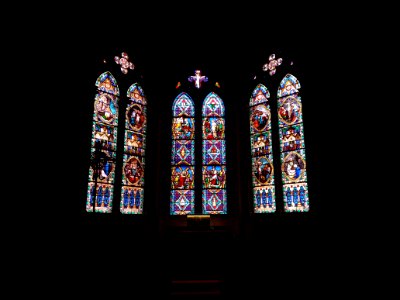 Église de la Rédemption - Vitraux de l'abside
