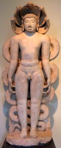 'Jina Suparsvanatha' from Karnataka, c. 900, schist, Norton Simon Museum