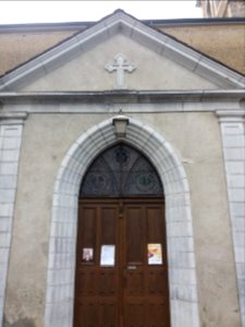 Église Saint-Étienne de Tournay - Portail rue Lacrampe Loustau