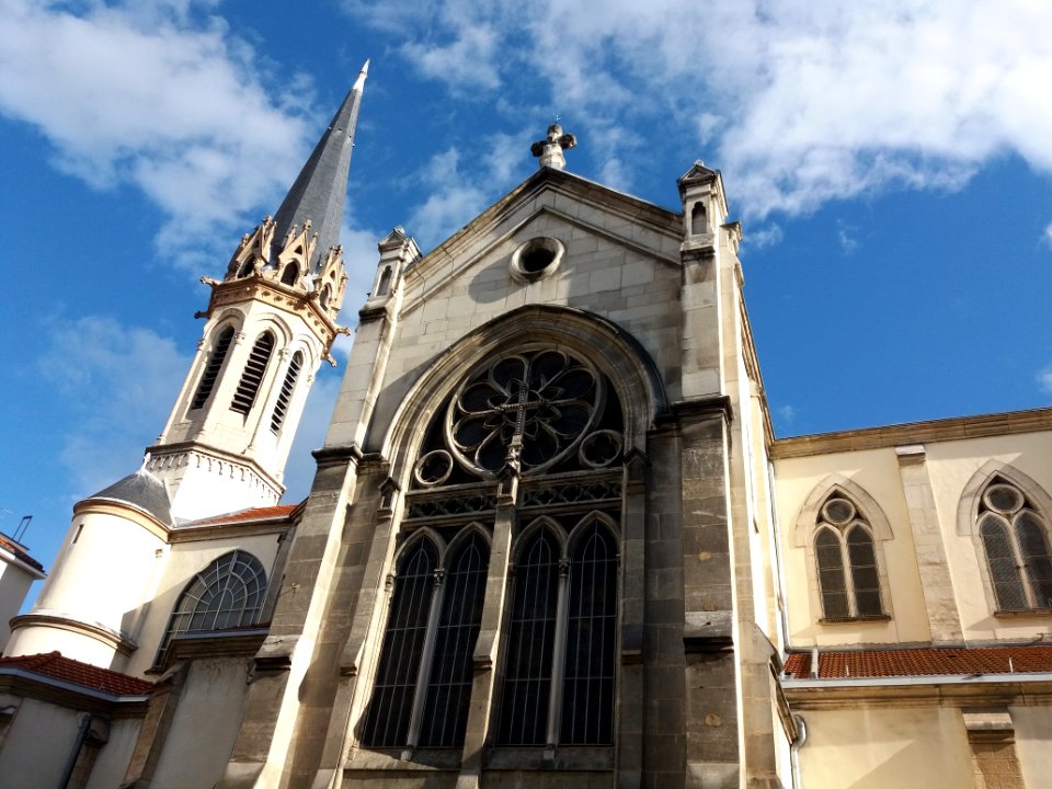 Église Notre-Dame de Bellecombe - Transept nord et clocher
