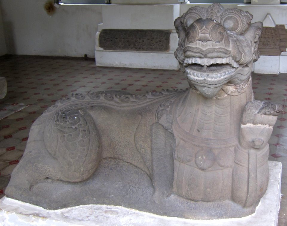 'Makara', 13th century, Museum of Cham Sculpture