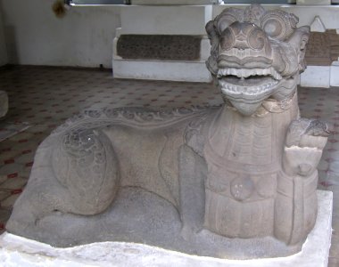 'Makara', 13th century, Museum of Cham Sculpture