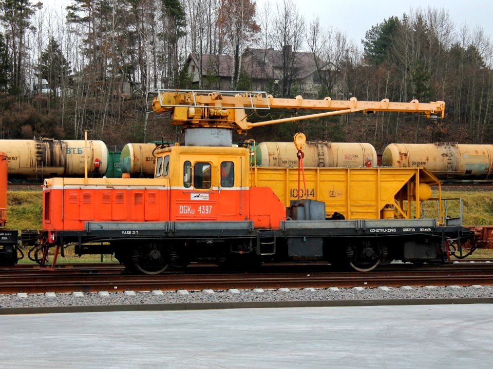 ДГКу-4397, Литва, Вильнюсский уезд, станция Вайдотай (Trainpix 116899)