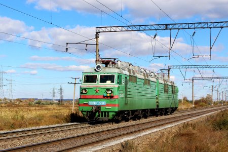 ВЛ80С-390, Казахстан, Карагандинская область, перегон Жана Караганды - Майкудук (Trainpix 144078)
