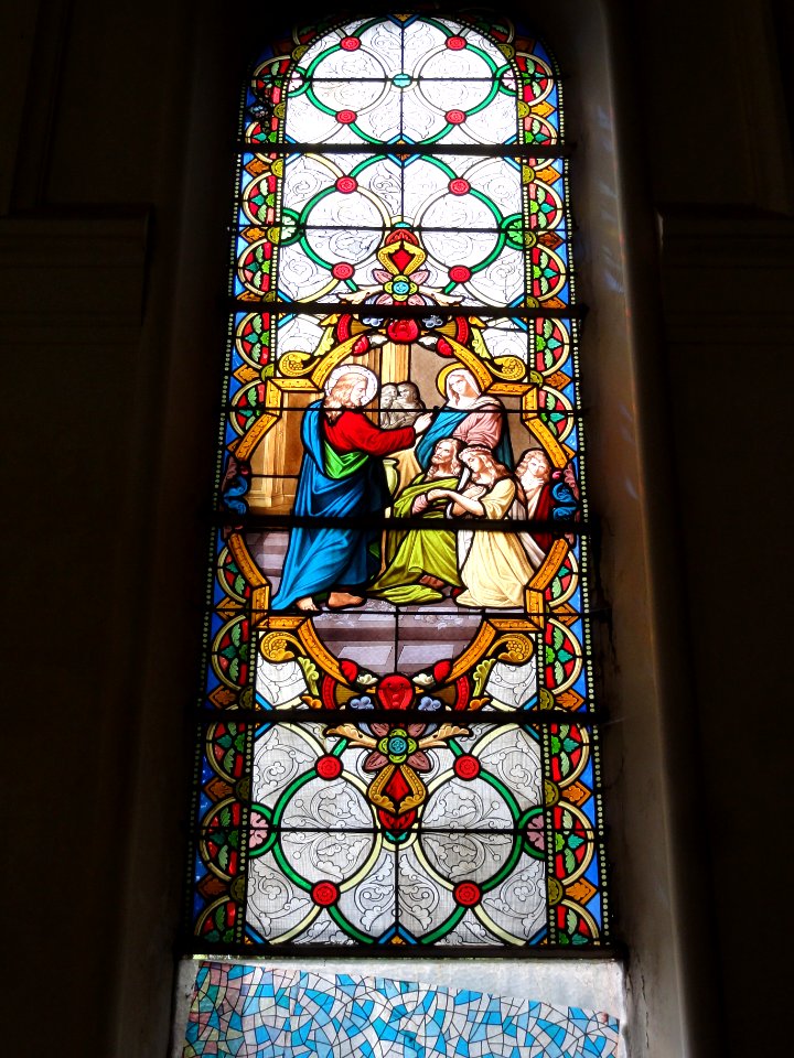 Église Saint-Quentin de Chigny (Aisne) vitrail 03