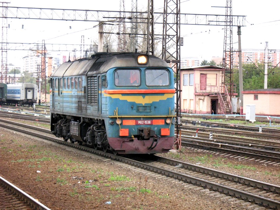 М62-1538, Russia, Moscow, Hovrino station (Trainpix 192376)