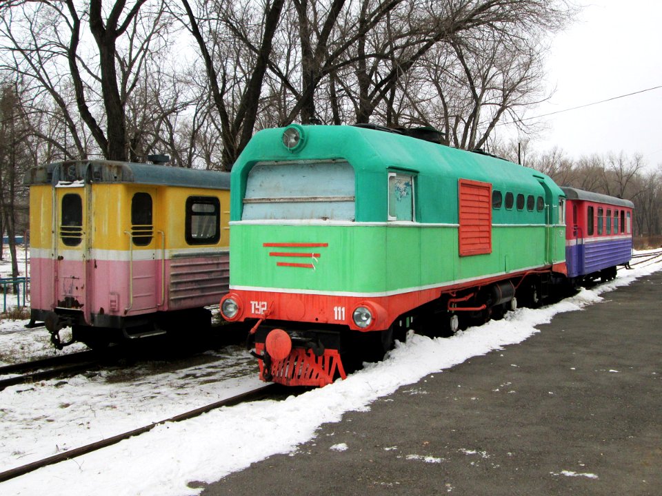 ТУ2-111, Казахстан, Карагандинская область, Караганды, Центральный парк (Trainpix 84758)
