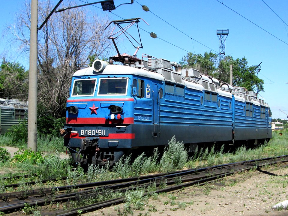ВЛ80С-511, Казахстан, Карагандинская область, депо Караганда-Сортировочная (Trainpix 106027)