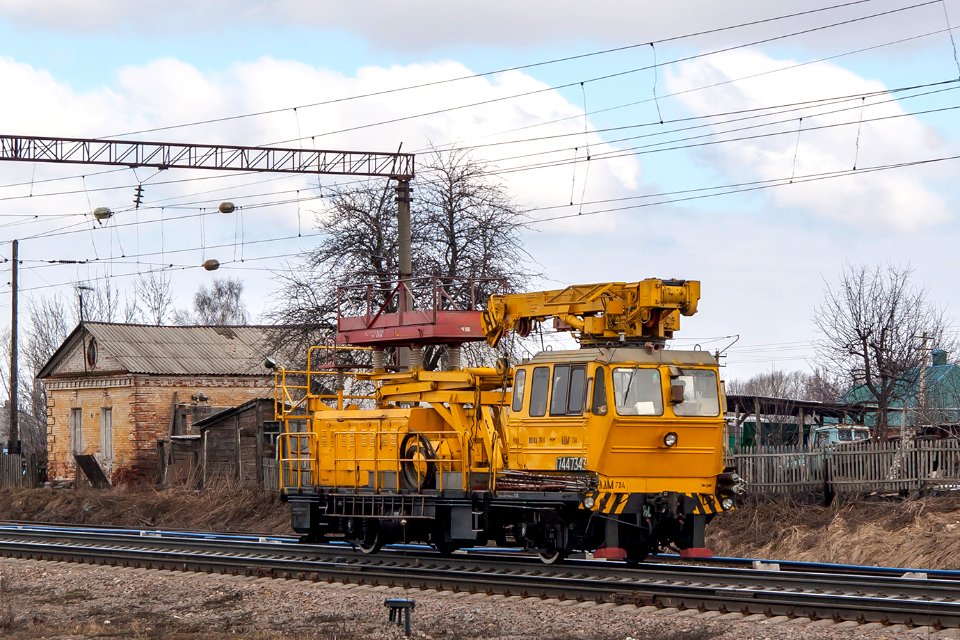 АДМ1М-734, Россия, Тамбовская область, станция Богоявленск (Trainpix 143426)