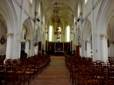 Église Saint-Louis de Pont-Authou, intérieur