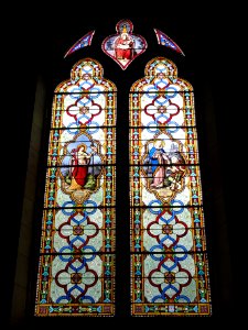 Église Saint-Laurent-Saint-Germain de Saint-Laurent-Nouan, vitrail 2
