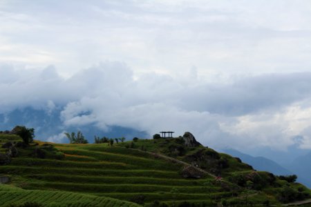 六十石山 pavilion view, August 2017 – Taiwan photo