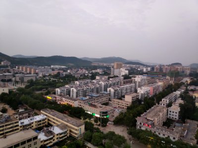 俯视东平县城 01