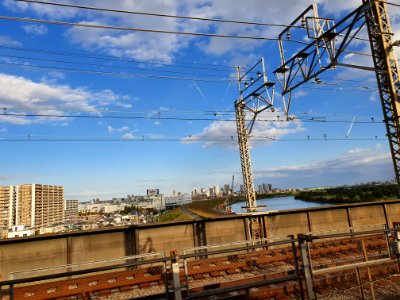 上越新幹線の窓から